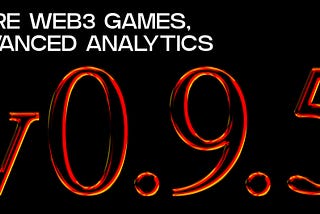 V.0.9.5 | Liquidifty WEB3 Gaming Platform — more Web3 games, game explorer, advanced analytics…