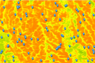 Harmonic NDVI Time Series Clustering with Python and GEE