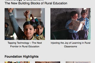 In rural India, where education faces acute shortage of resources and lacks any environment…