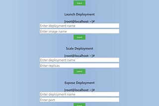 Kubernetes Integration with Python-CGI