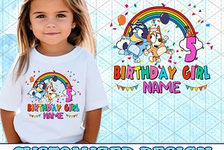 Customized Bluey Birthday PNG, Bluey Family PNG, Bluey The Eras Tour Png, Bluey Bingo Png, Bluey Mom Png, Bluey Dad Png, Bluey Friends