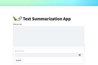 LangChain tutorial #3: Build a Text Summarization app