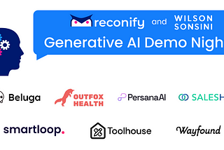 Reconify: Generative AI Demo Night