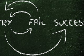 Challenging your problem solving skills to accept failure.