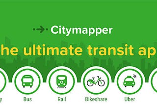 Desing thinking Citymappers