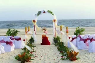 Goa is the best destination wedding venue as the wedding planner recommends this.