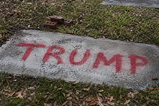 They Spray Painted “Trump” and “DeSantis” on Black Graves in Florida
