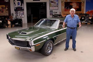 “It’s Original Only Once” 1970 AMC Javelin Appears on Jay Leno’s Garage