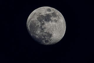 40 Days of Living Like a Poet, Day 22: I Gave the Moon a Name Today