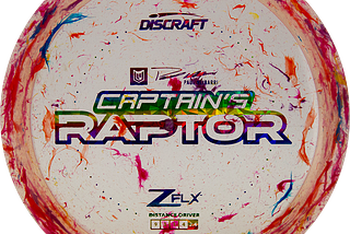 Get ready for an exciting ride with amazing 2024 Captain’s Raptor disc