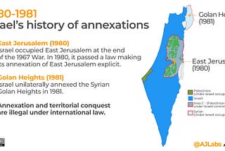 Annexation is an integral part of Israel’s settler colonial identity