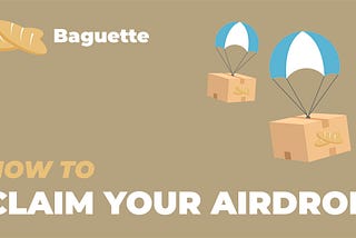 How to claim your $BAG Airdrop!