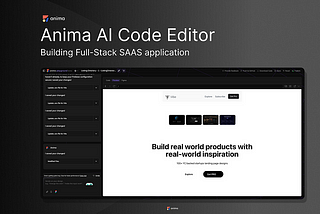 Anima AI Playground: Designing and Building full-stack SAAS Application