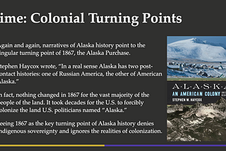 Decolonizing the Timeline of Alaska History