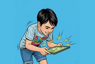 How can activities that are actually good for your brain (like reading) compare with the sensory overload that tablets easily provide?