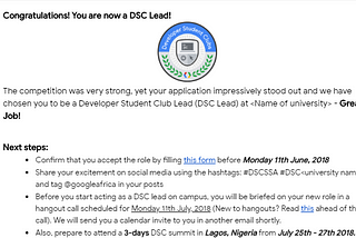 DSC Is Now A Tech Culture In My University