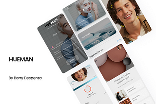 UX/UI Case Study: HUEMAN (Men Skincare app)