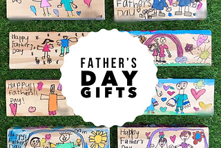 Father’s Day Timber Gift and Card