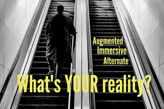 Augmented, Immersive, Alternate: What’s Your Reality?