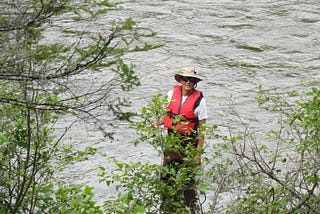 Fishing the Au Sable 1998