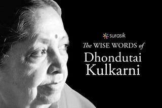 5 Inspirational Quotes from Dhondutai Kulkarni
