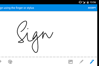 The Ink Signature Pad