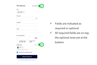 22 rules for User Sign Up/Sign In journeys