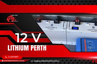 12v lithium Perth