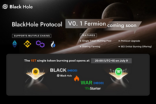 BlackHole Protocol Single Token Burning Introduction