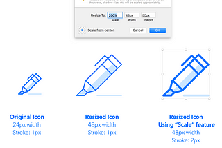 Tips for modifying icons with Sketch