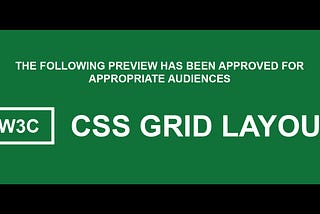 CSS Grid Layout — Coming soon to a browser near you