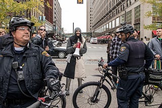 Meet the Crusader Knight Who Fights Communists at Protests