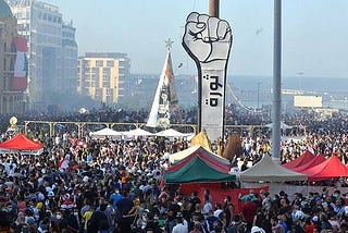 Lübnan 17 Ekim devriminin kronolojisi