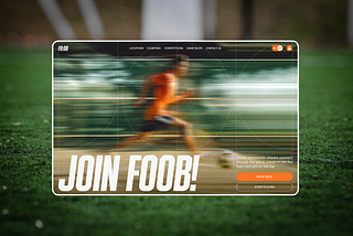 UX/UI case study of a football players’ platform, informed by research in the Netherlands and the…