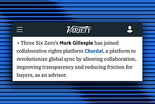 Mark Gillespie joins Chordal Advisory Board