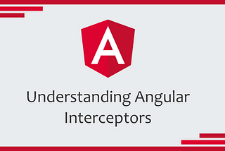 angular logo with article’s title underneath