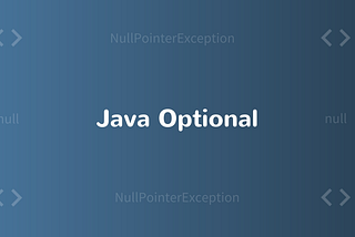 Optional Class in Java