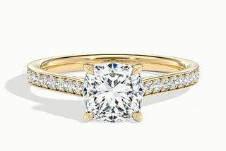 Cushion Cut Halo Engagement Rings