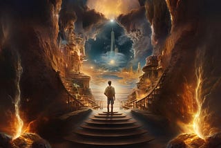 Spiritual journey of a man trying to find purpose in the things he does