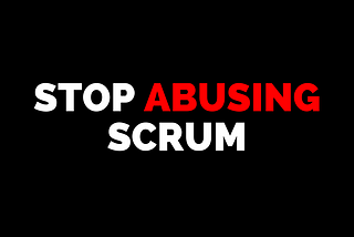 Scrum Doesn’t Have to be a Cancer