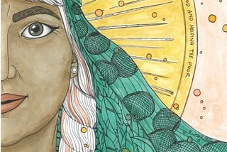 05 works, Today, October 25th, is Saint Tabitha’s day, her story illustrated #296