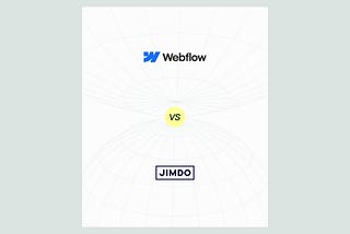 Webflow vs Jimdo. Top small biz website builder.