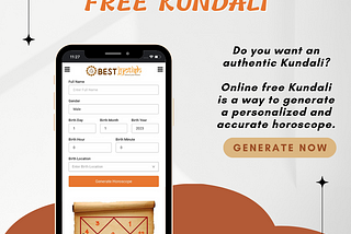 Online Free Kundali: Your Personalized Astrological Chart