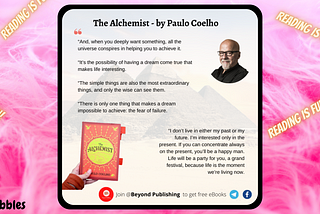 My Thoughts on ‘The Alchemist’ — by Paulo Coelho