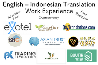 English to Indonesian Translation Service