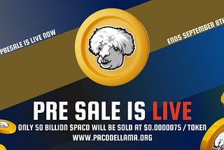 PACO De Lama: The First Meme Coin with Real-World Value and Utility.