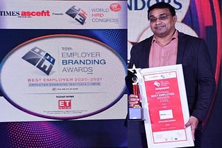 Dentsu World Services wins The National Best Employer Brand Award 2020