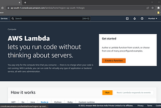 Integrating Lambda function with API Gateway