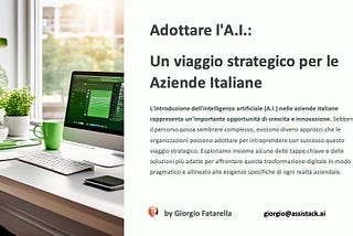 🔴 Come iniziare con l’A.I. in azienda