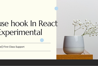 React new use hook